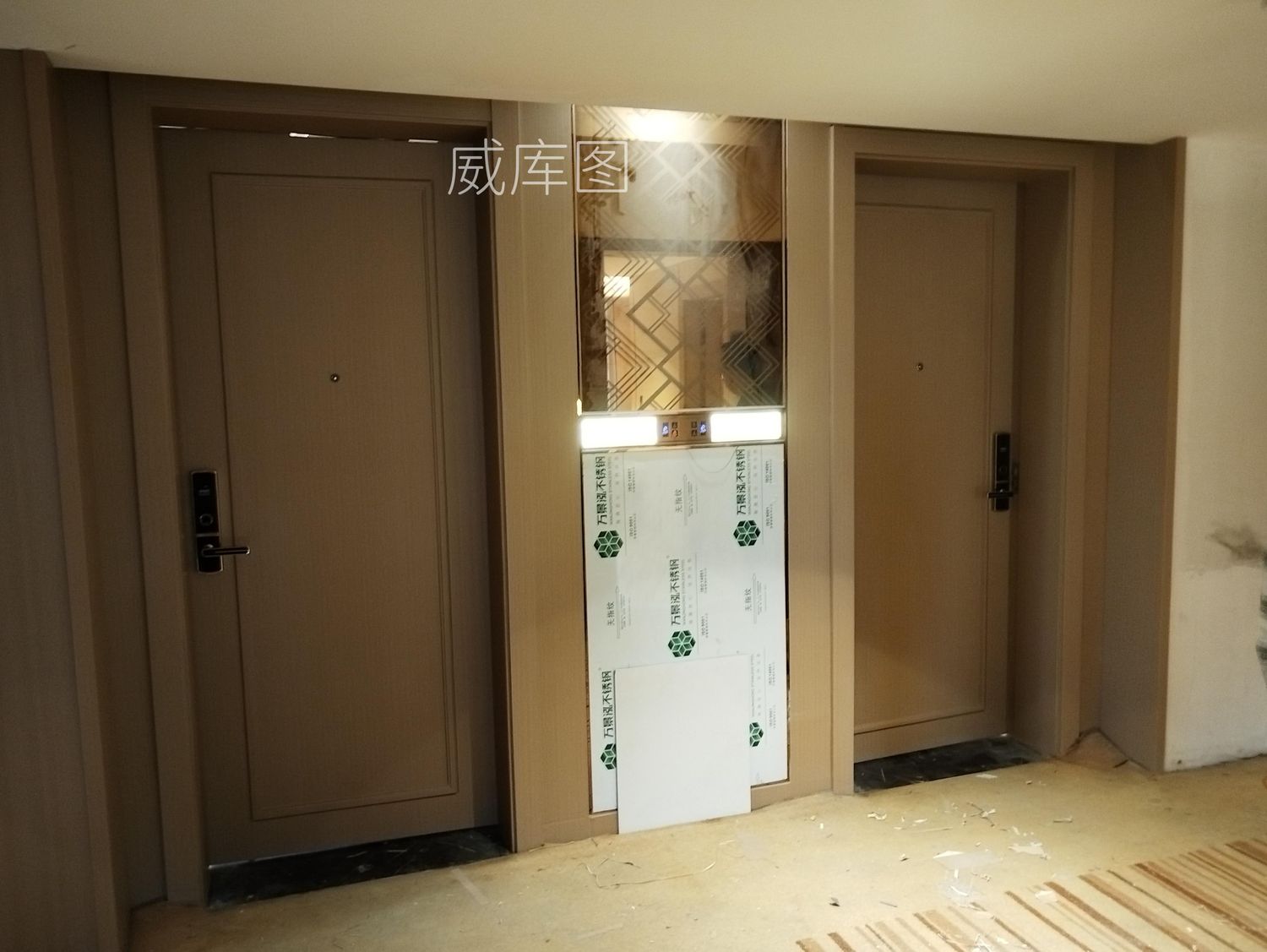 酒店公区翻新前