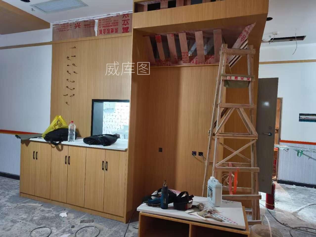 异形造型翻新前